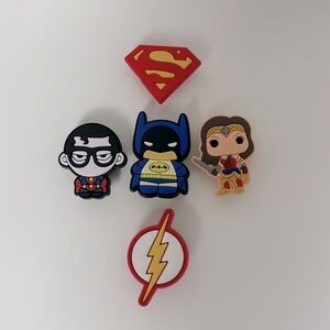 DC ~ Jibbitz ~ for Crocs ~ Batman ~ Superman ~ Wonder Woman ~ Flash